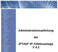Administrationsanleitung der IPTAM PBX 4.2